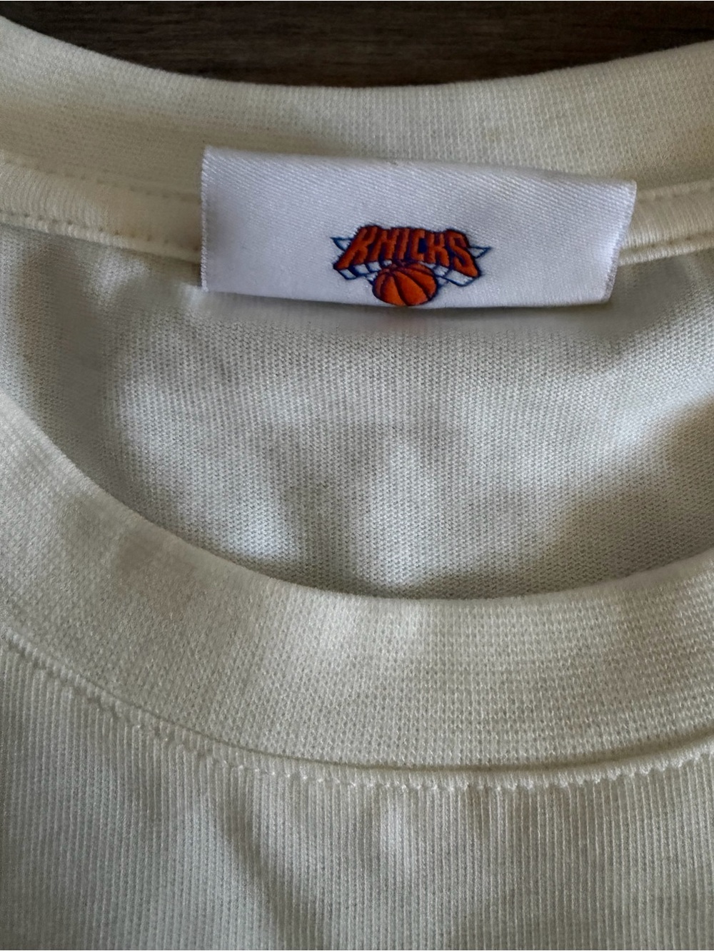 New York or Nowhere x Knicks Cream Graphic Tee - Picture 3 of 7